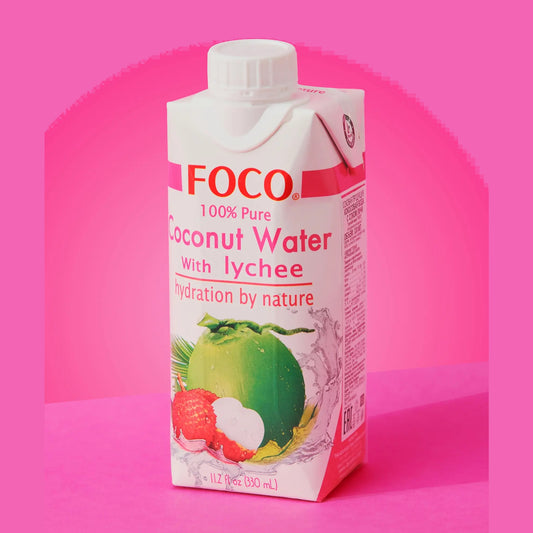 מי קוקוס בטעם ליצ׳י | פוקו - Foco - פריקפוא