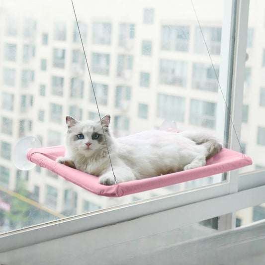 מיטת ערסל תלייה לחתול - נצמד לחלון - Feed My Pet - פריקפוא