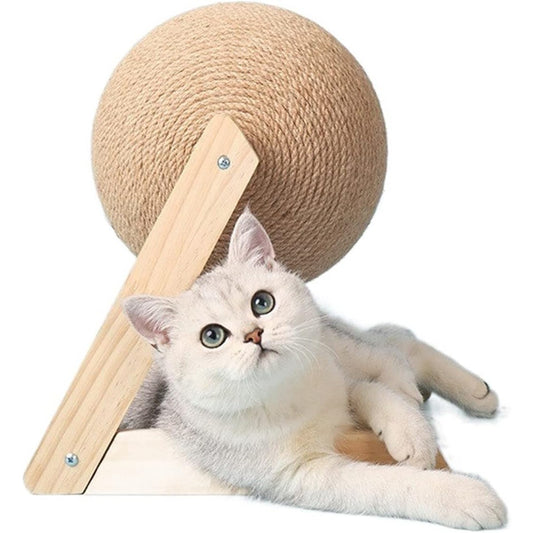 מתקן כדור גירוד לחתול - Feed My Pet - פריקפוא