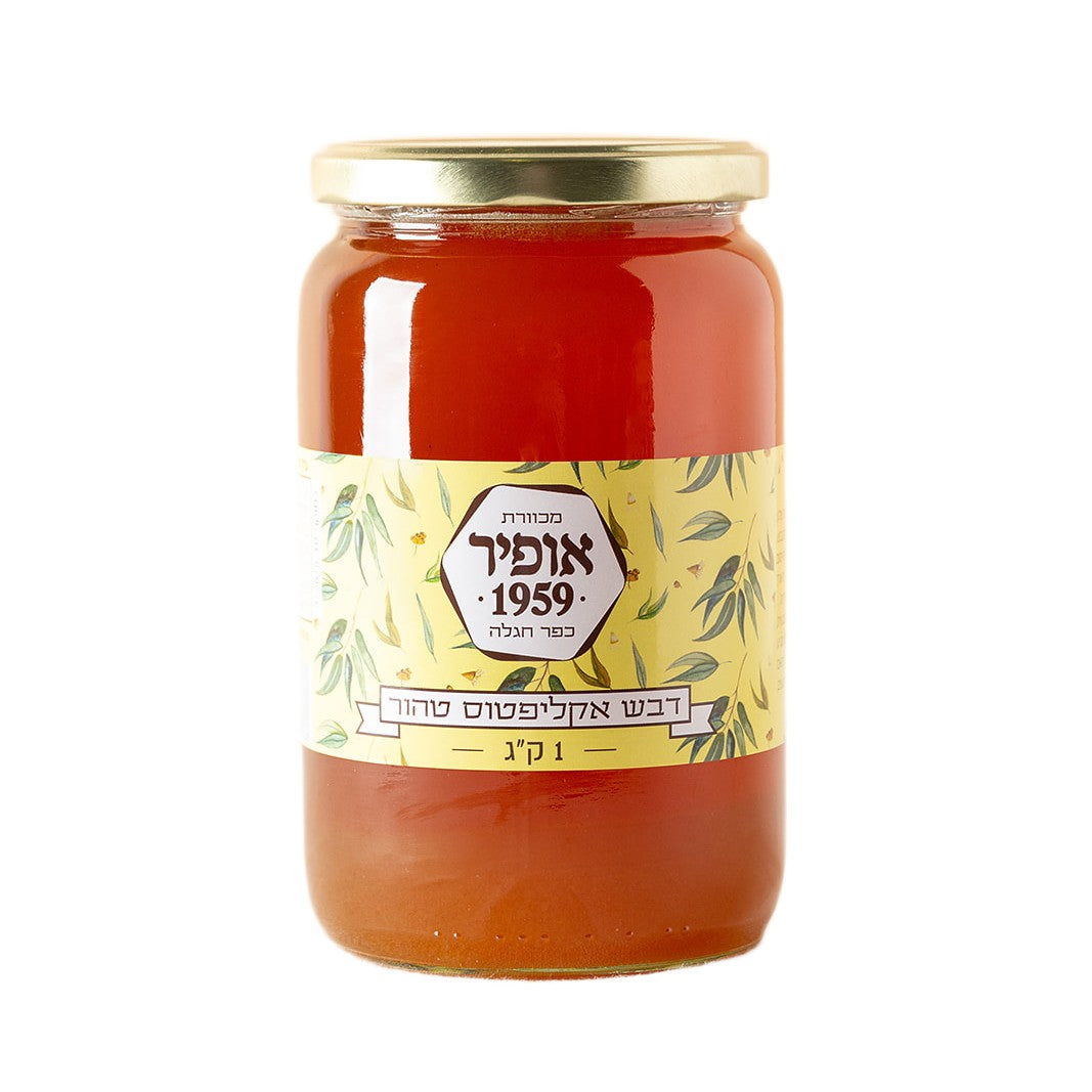 דבש אקליפטוס 1 קילו-מכוורת אופיר-פריקפוא