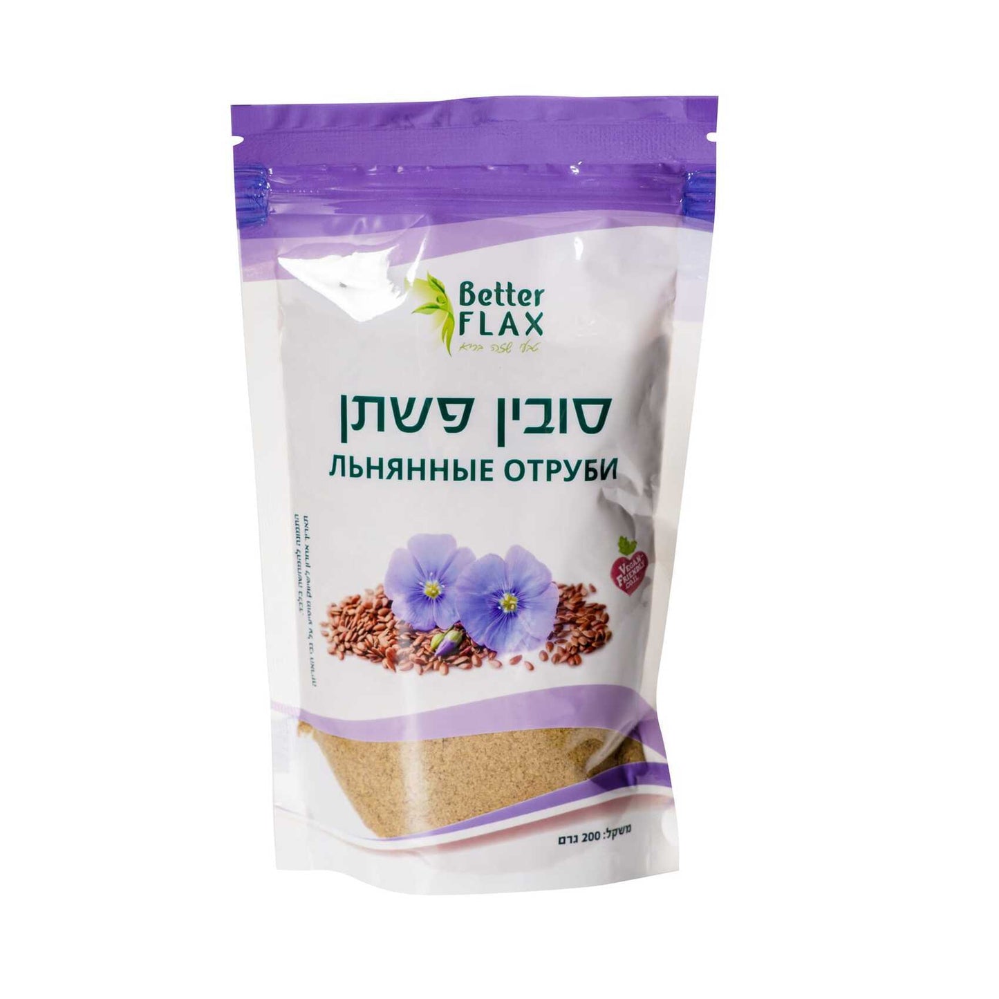 סובין פשתן | בטר פלקס - Better Flax - פריקפוא