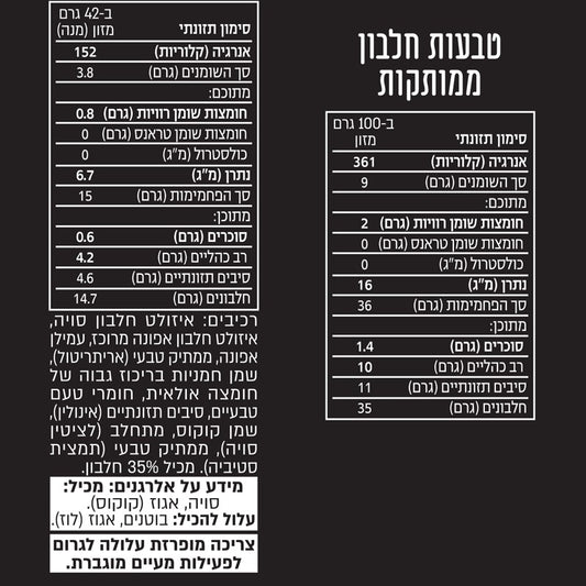 טבעות בוקר חלבון בטעם דבש | לס איז מור