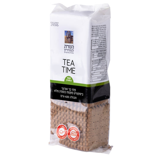 פתי בר אורגני - ביסקוויט מקמח כוסמין מלא - השדה - פריקפוא