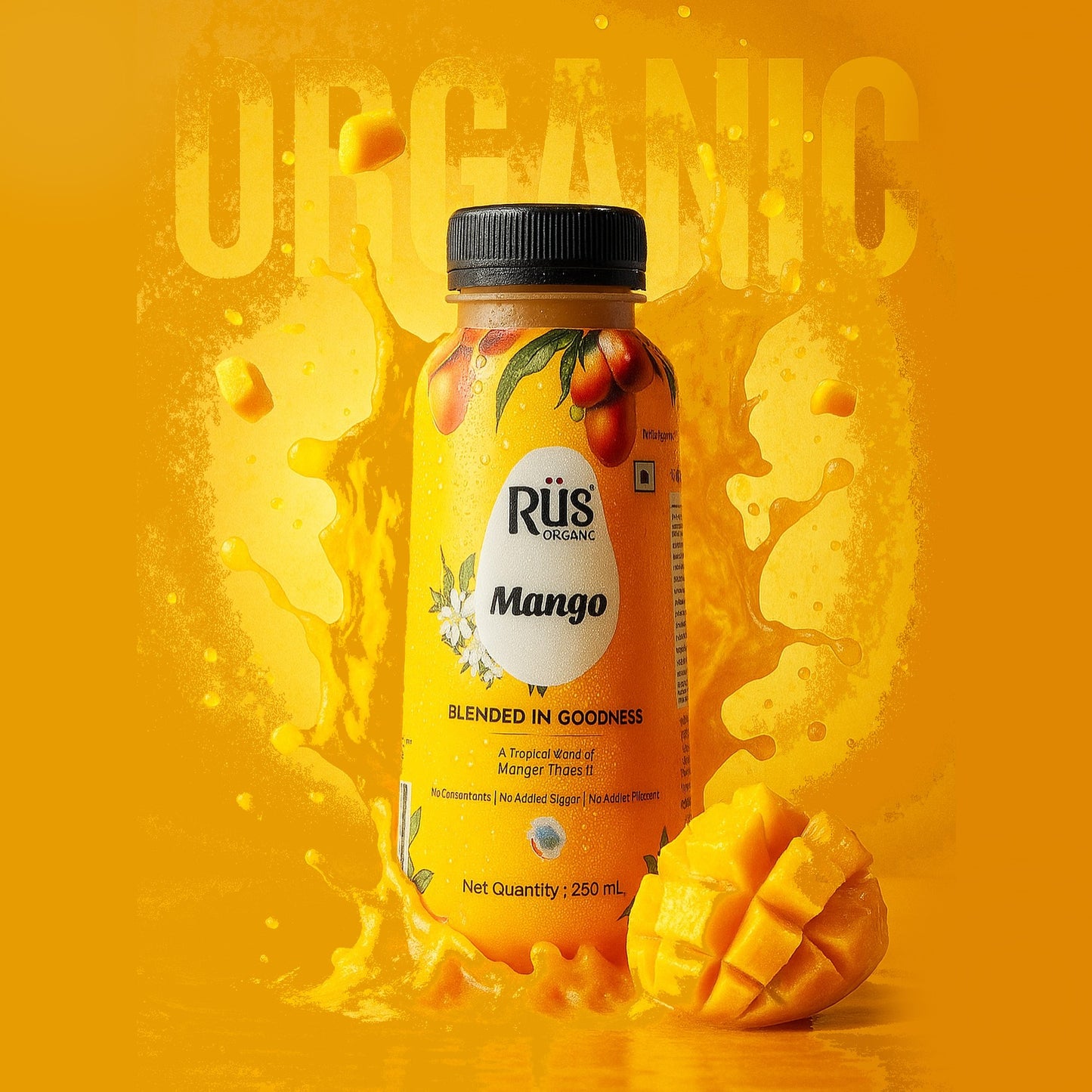 מיץ מנגו אורגני | רוס אורגניק - Rus Organic - פריקפוא