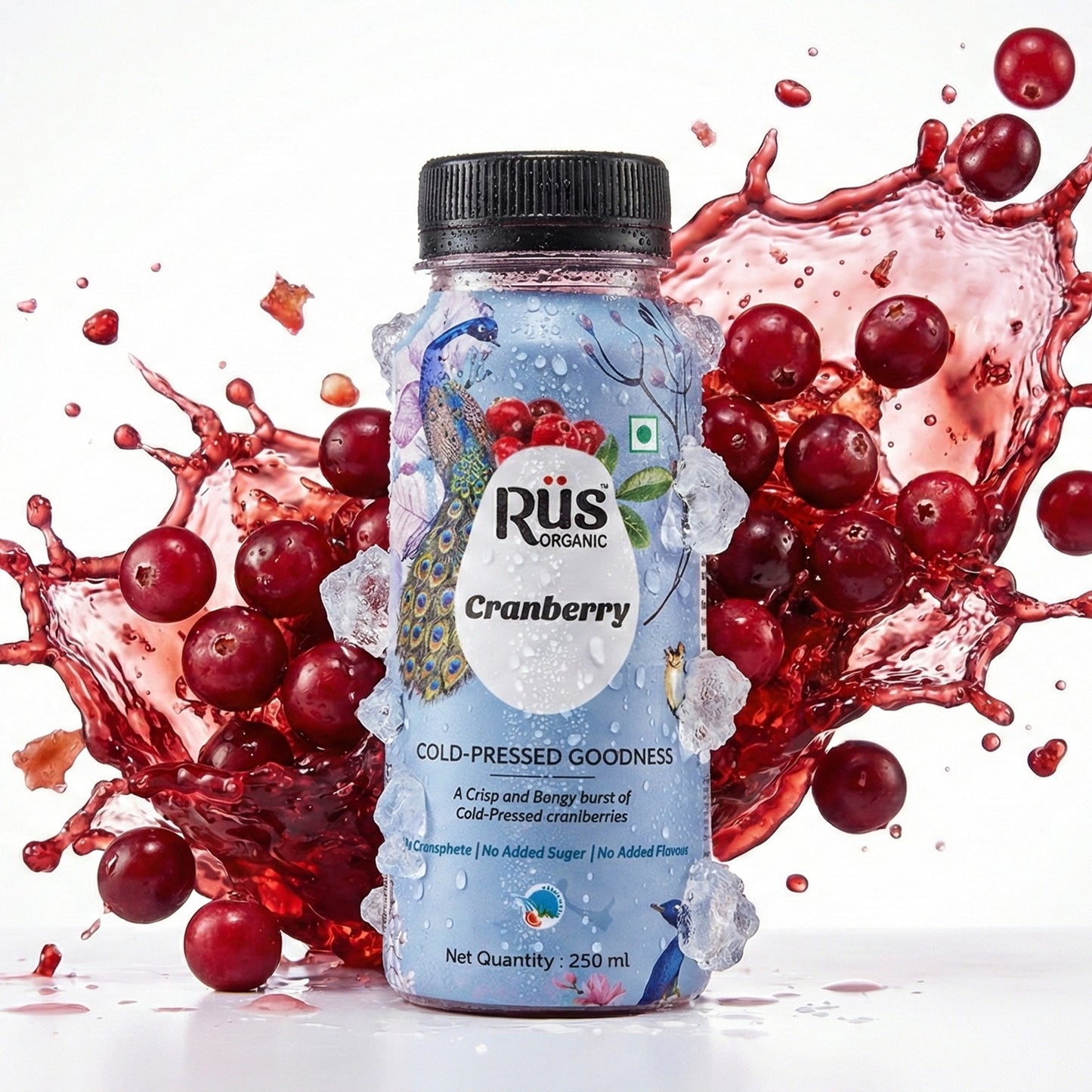 נקטר חמוציות אורגני | רוס אורגניק - Rus Organic - פריקפוא