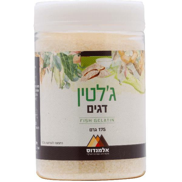 ג’לטין דגים אמיתי טהור - אלמנדוס - פריקפוא