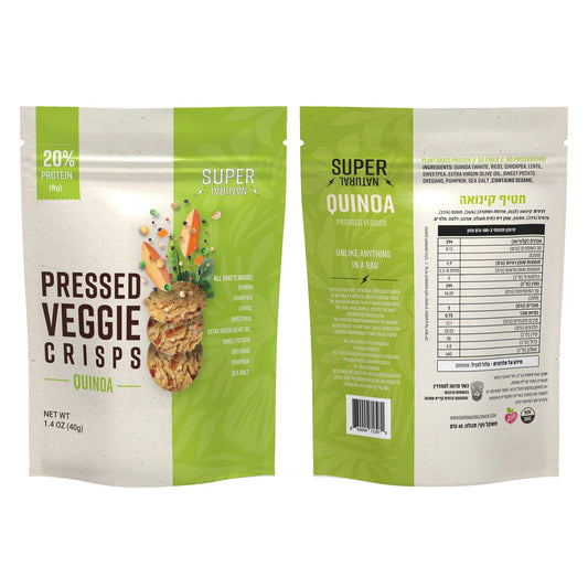חטיף קינואה פריך | סופר נטורל - Super Natural - פריקפוא