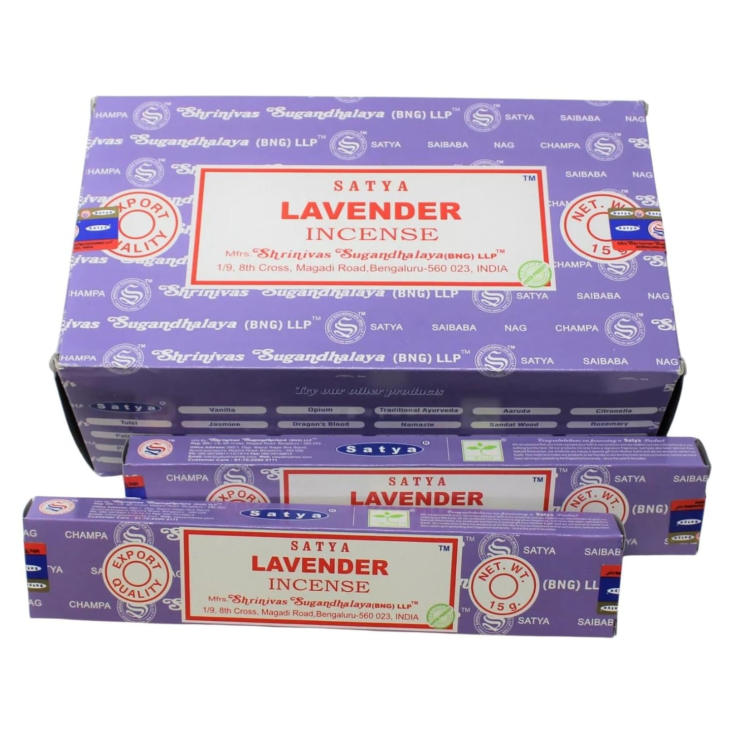 מקלות קטורת איכותית בניחוח לבנדר | סאטיה - Satya - פריקפוא