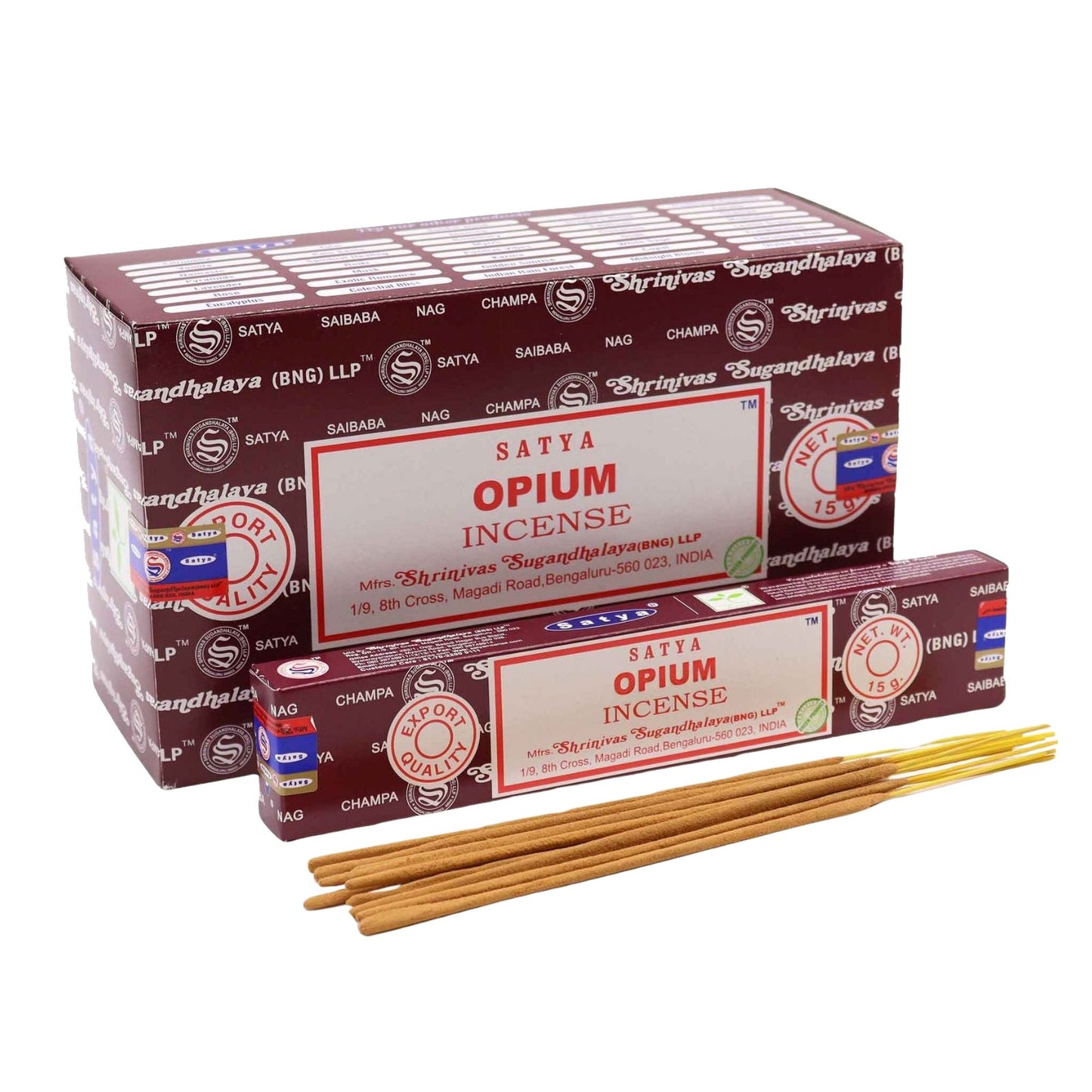 מקלות קטורת איכותית בניחוח אופיום | סאטיה - Satya - פריקפוא