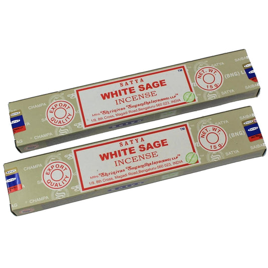 מקלות קטורת איכותית בניחוח מרווה לבנה | סאטיה - Satya - פריקפוא