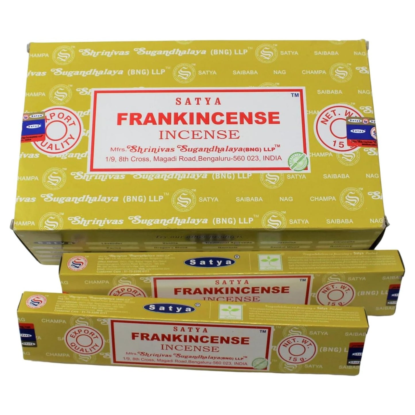 מקלות קטורת איכותית בניחוח לבונה | סאטיה - Satya - פריקפוא