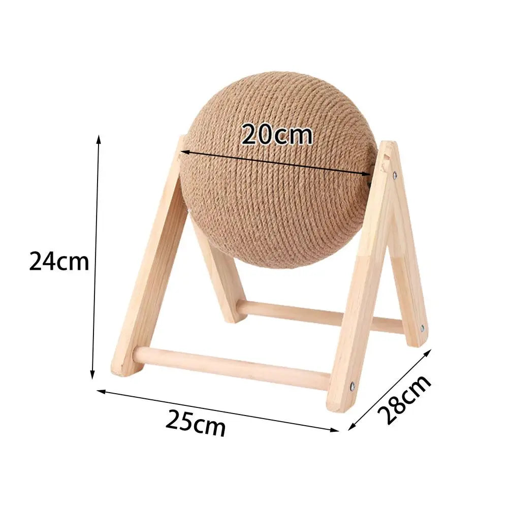 מתקן כדור גירוד לחתול - Feed My Pet - פריקפוא