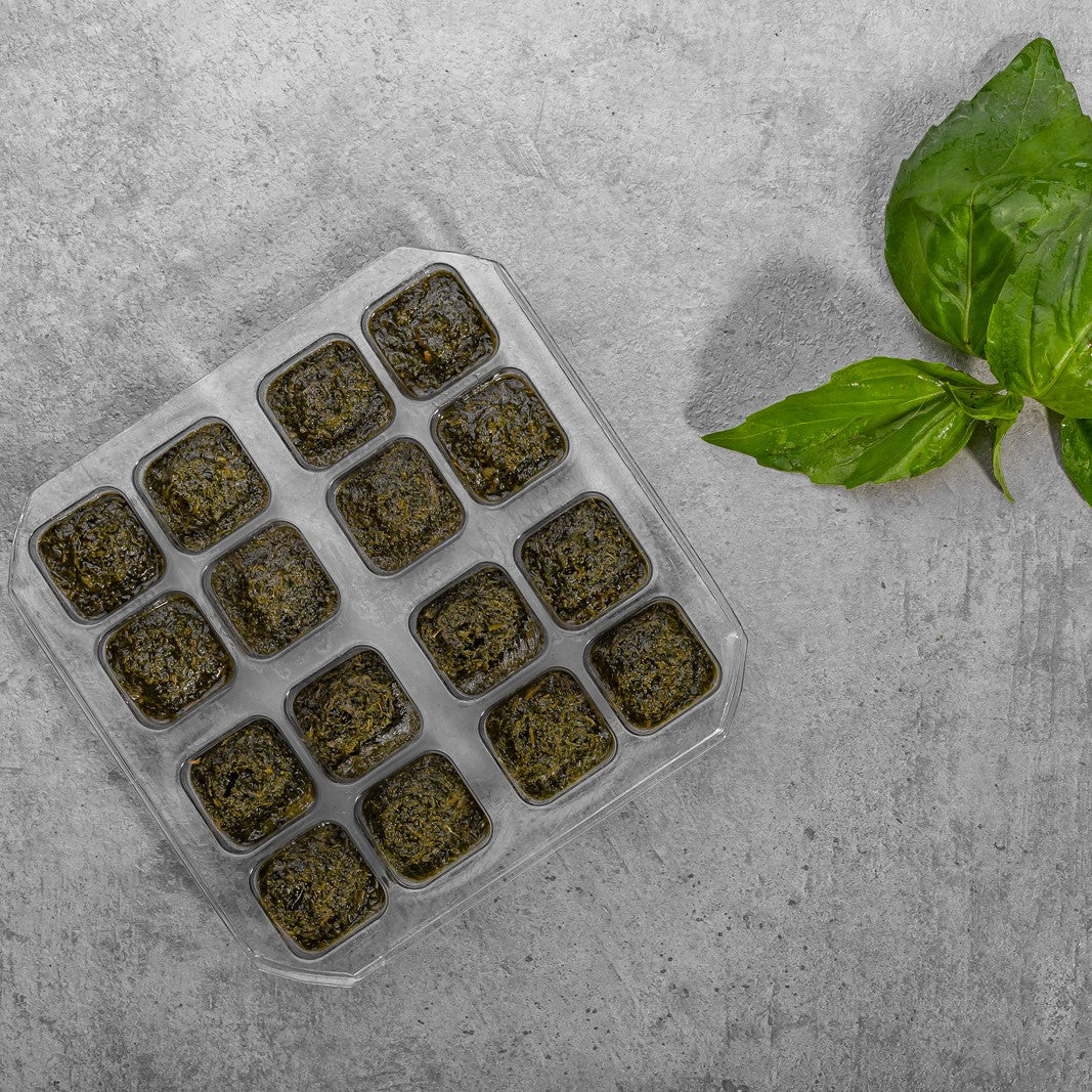 קוביות בזיליקום קפואות - Green and More - פריקפוא