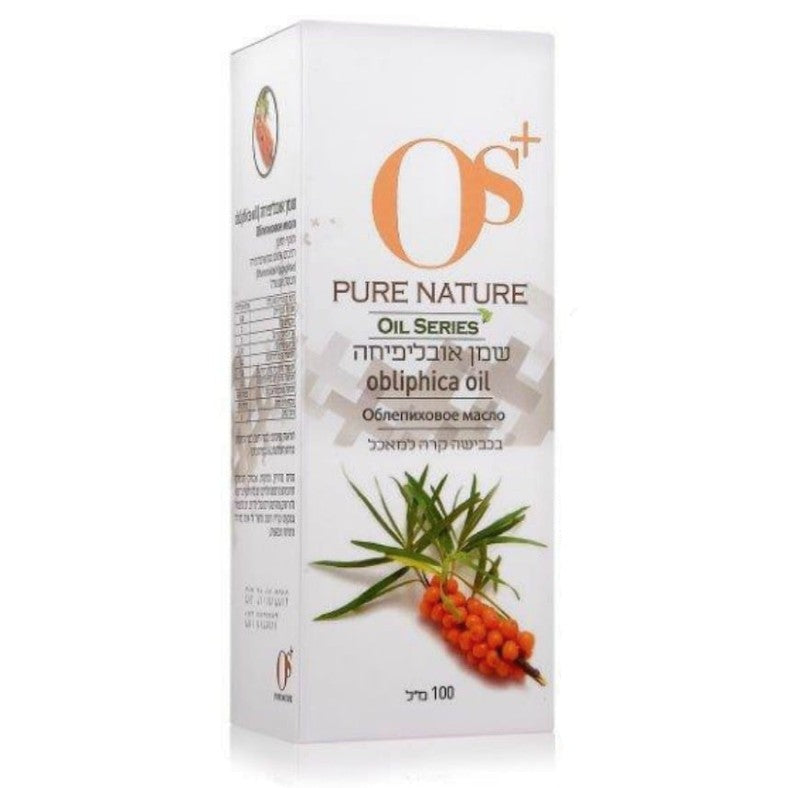 שמן אובליפיחה בכבישה קרה | Obliphica Oil | טבעקום - Os+ Pure Nature - פריקפוא