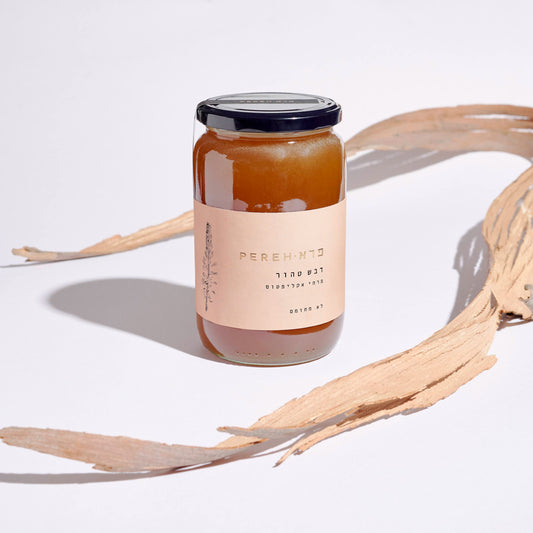 דבש טהור מפרחי אקליפטוס 1 ק״ג - פרא - פריקפוא