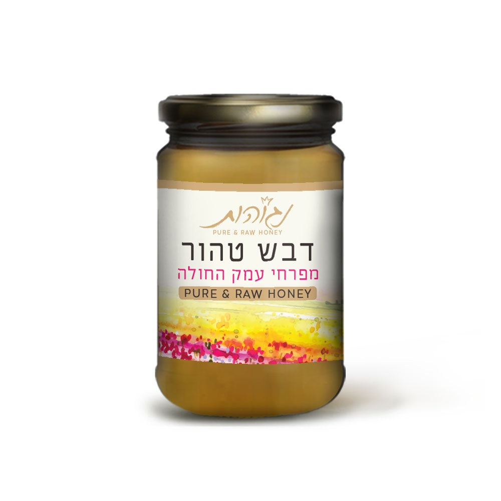 דבש טהור מפרחי עמק החולה - נגוהות - פריקפוא