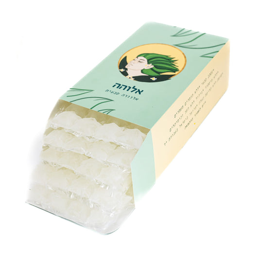 קוביות ג׳ל אלוורה 100% טבעית קפוא - אריזה חודשית | אלוהה - פריקפוא - פריקפוא