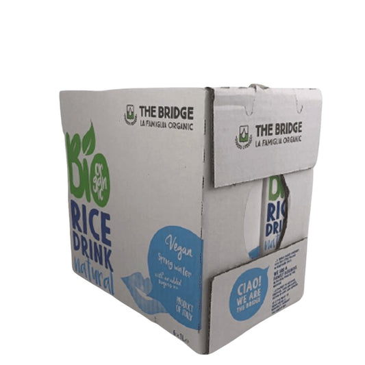 משקה אורז אורגני | דה ברידג - מארז 6 יחידות - The Bridge Bio - פריקפוא