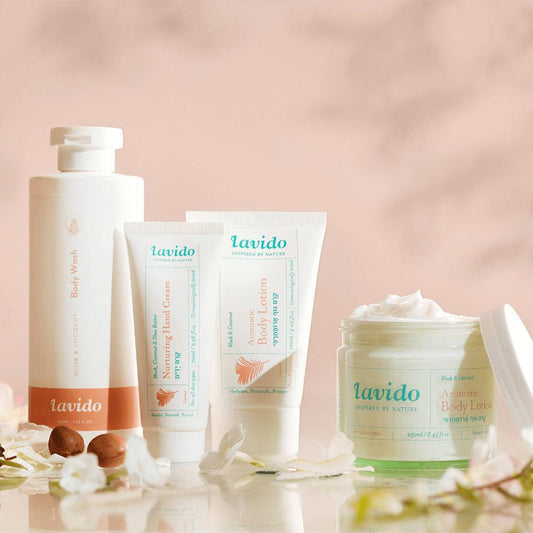 סבון גוף ארומתרפי - מאסק וקוקוס | לבידו - Lavido - פריקפוא