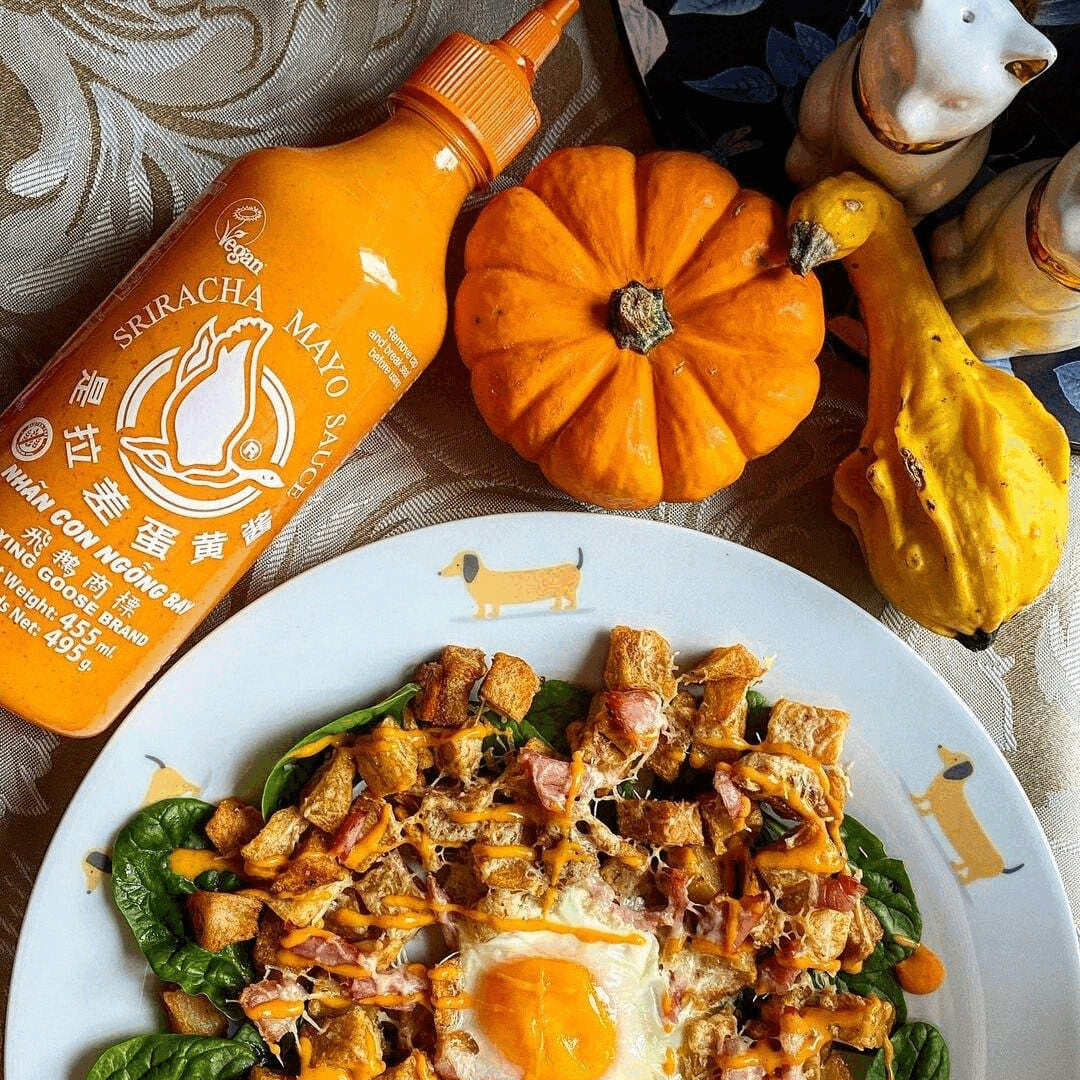 רוטב סריראצ׳ה צ׳ילי צהוב חריף | פליינג גוס - Flying Goose - פריקפוא