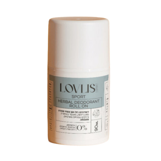 דאודורנט רול-און צמחי ספורט ותמציות אורגניות | לאבליס - Lovlis - פריקפוא