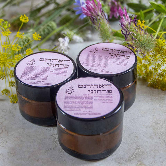 דיאודורנט טבעי בריח פרחוני ללא סודה לשתייה - עץ החיים - פריקפוא