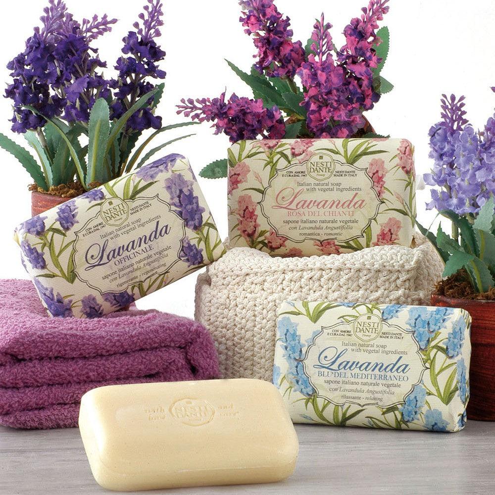 מארז סבונים טבעיים לבנדר Lavanda - שלישייה | נסטי דנטה - Nesti Dante - פריקפוא