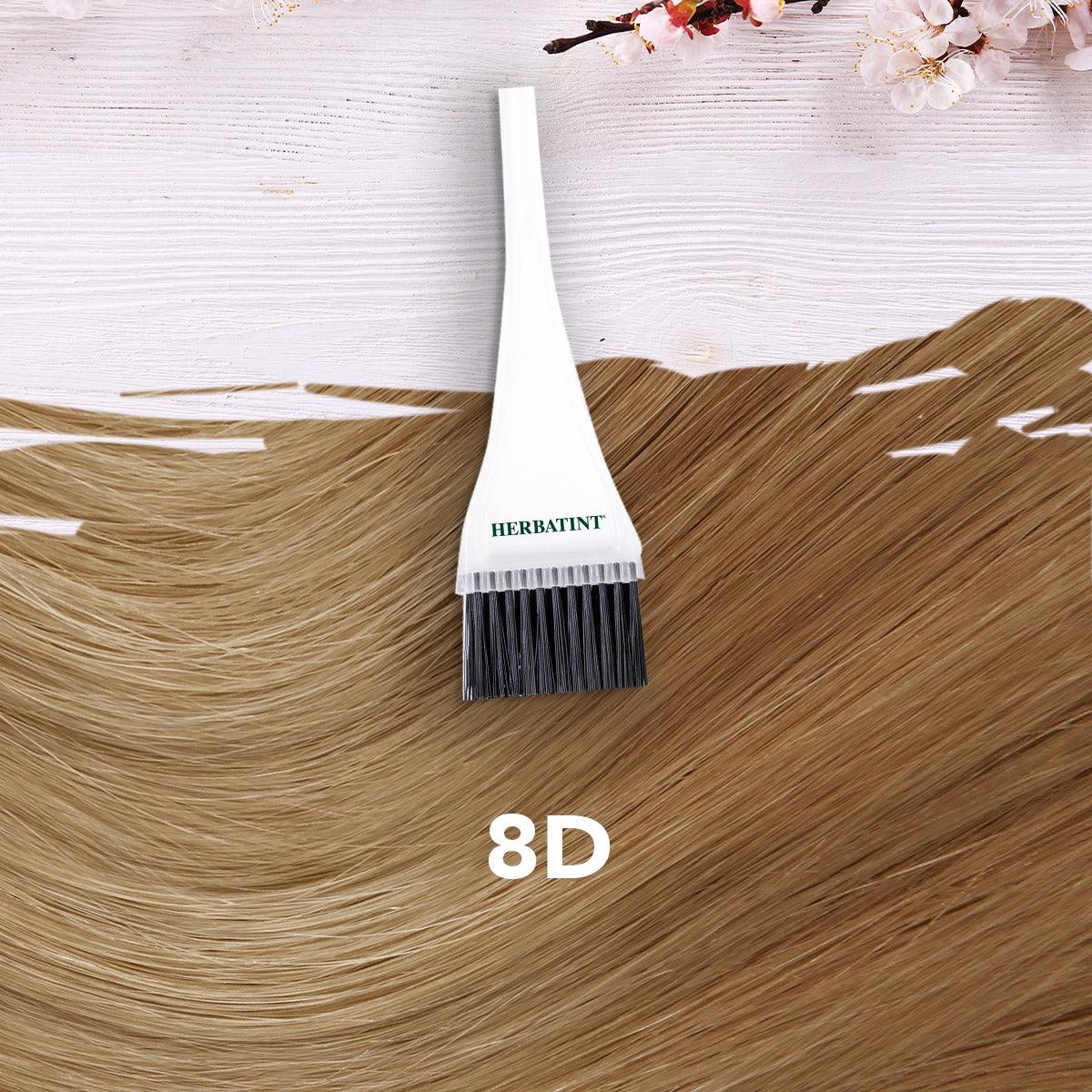 צבע טבעי לשיער גוון בלונד מוזהב בהיר 8D | הרבטינט - Herbatint - פריקפוא