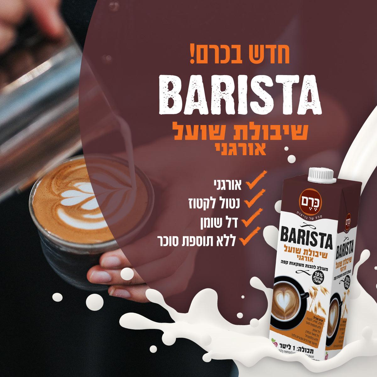 משקה בריסטה שיבולת שועל אורגני - כרם - פריקפוא