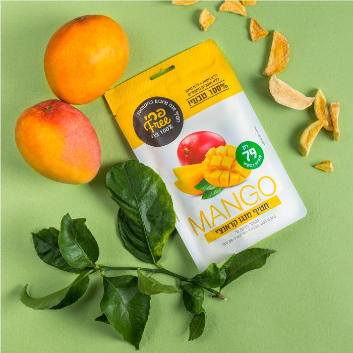 חטיף מנגו קראנצ׳י | פרי FREE - T-SHAPE - פריקפוא