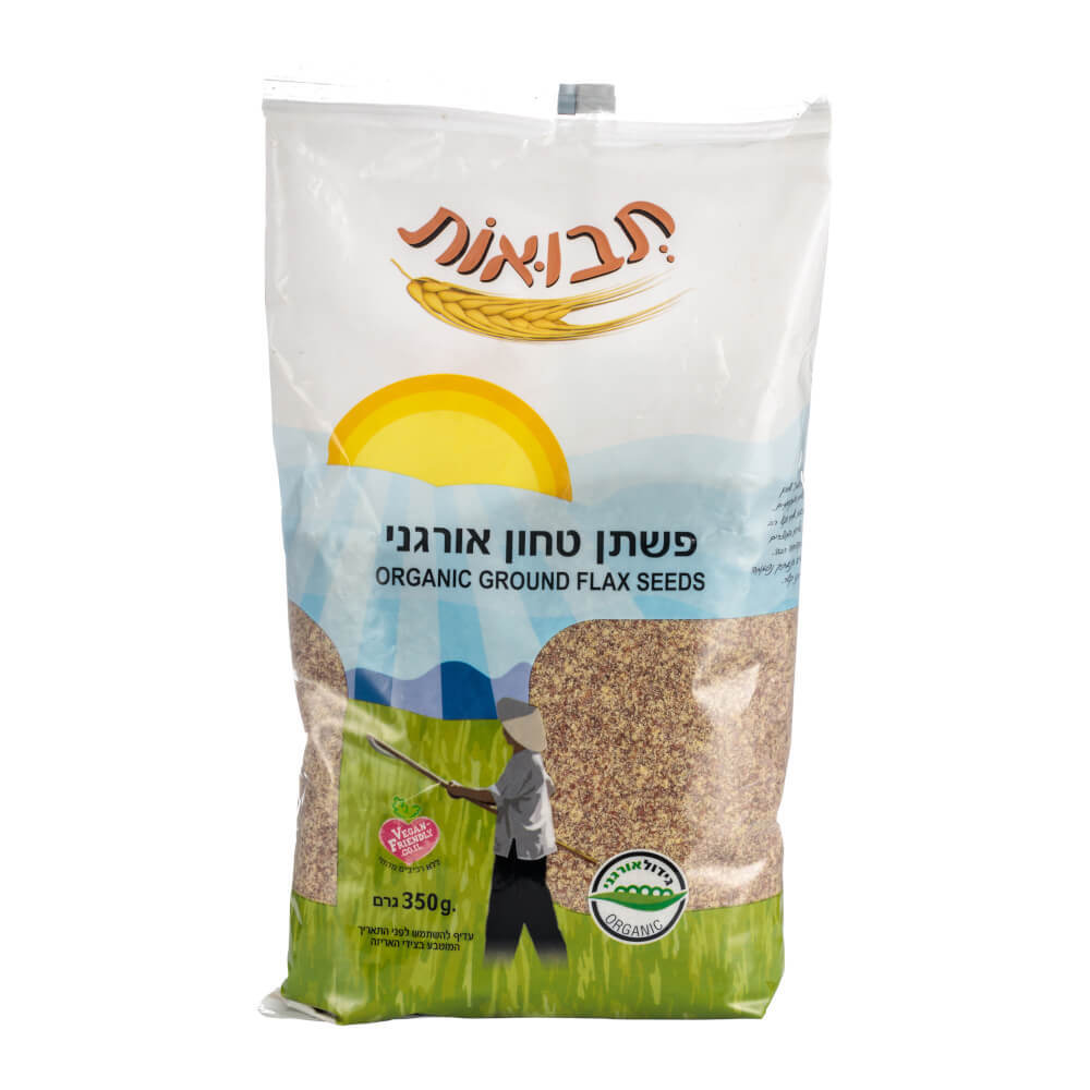 פשתן טחון אורגני - תבואות - פריקפוא