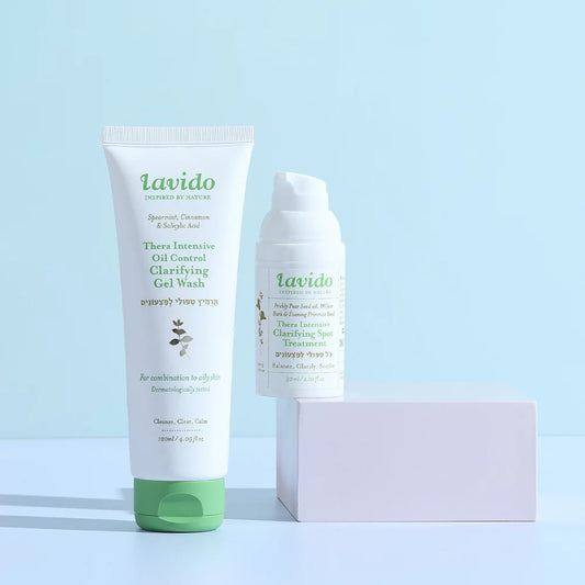 תרחיץ טיפולי לפצעונים ™GreenAid - נענע, קינמון וחומצה סליצילית | לבידו - Lavido - פריקפוא