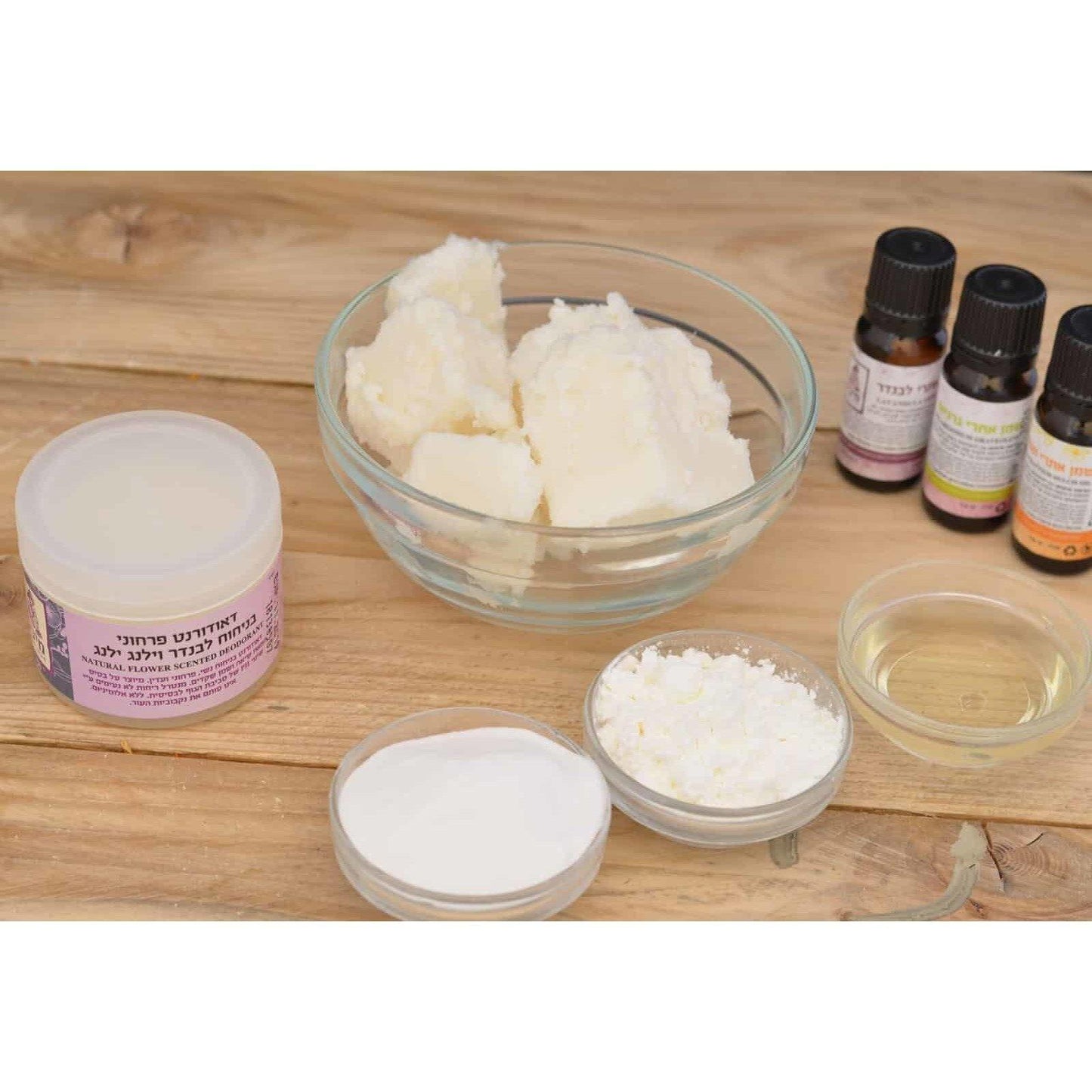 דאודורנט טבעי פרחוני ילנג ילנג - מיכל סבון טבעי - פריקפוא