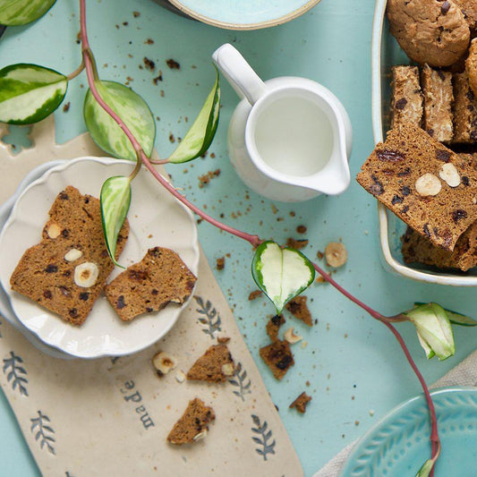 עוגיות ביסקוטי מכוסמין שוקולד ואגוזי לוז - דני וגלית - פריקפוא