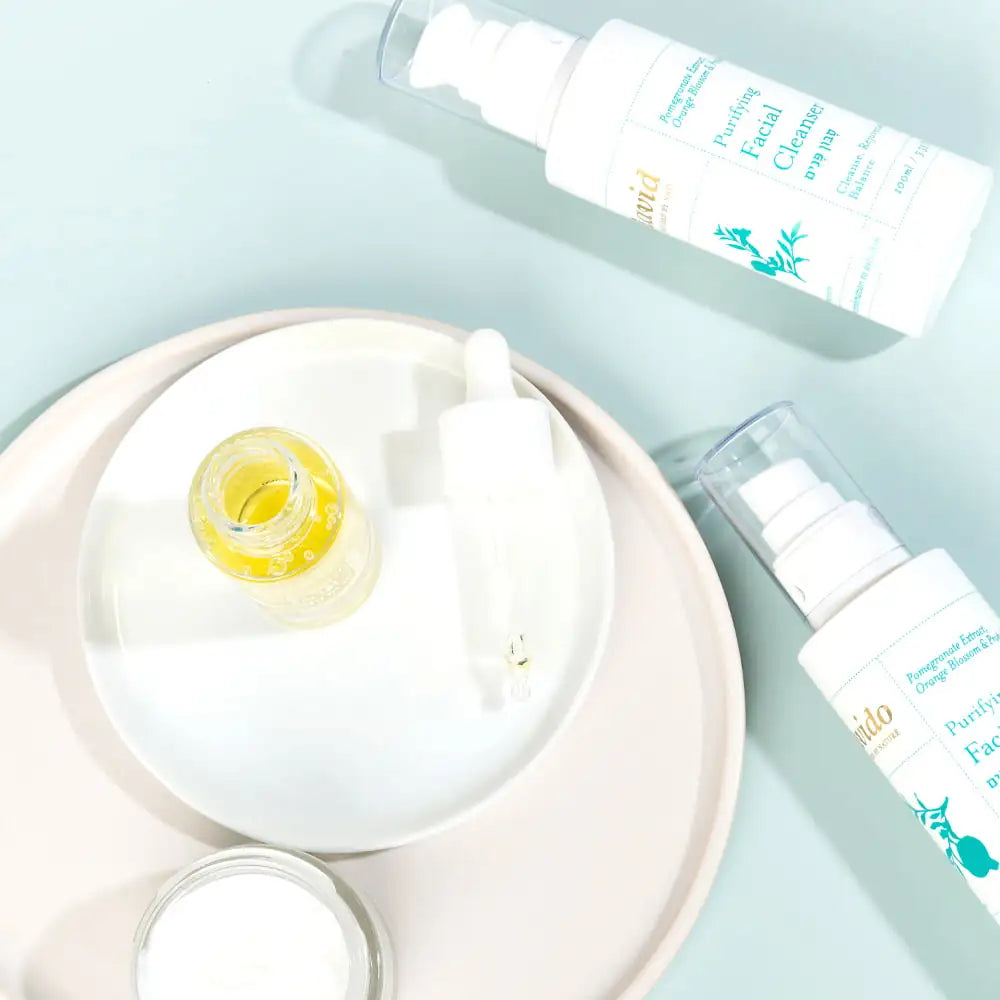 סבון פנים לעור מעורב עד שמן - זרעי רימון, ניצת התפוז ופרופוליס | לבידו - Lavido - פריקפוא