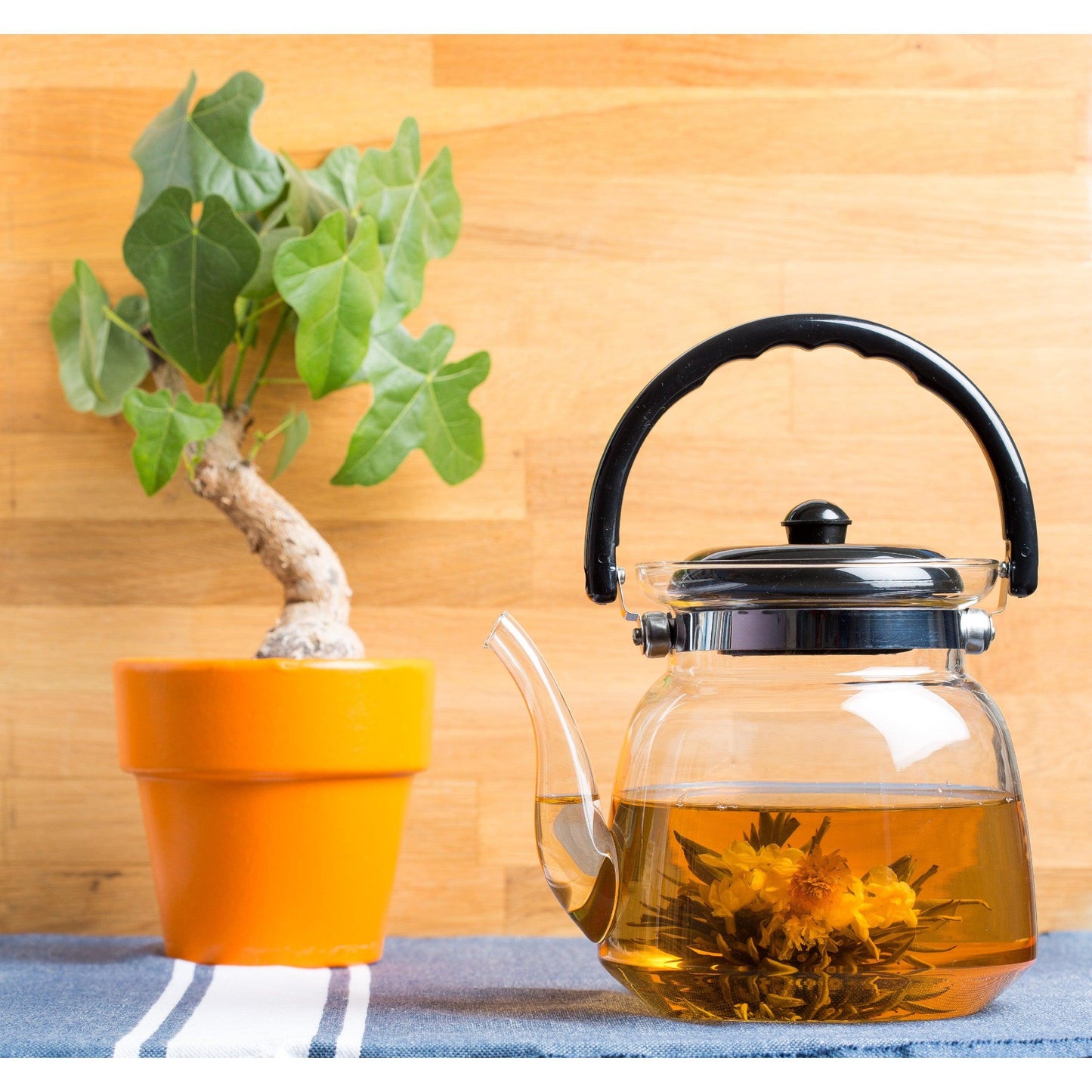 קנקן תה 800 מ"ל עם פילטר מתכת | טי שייפ - T-SHAPE - פריקפוא