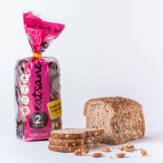 לחם קלאסי מופחת פחמימות | איטסיין - Eatsane - פריקפוא
