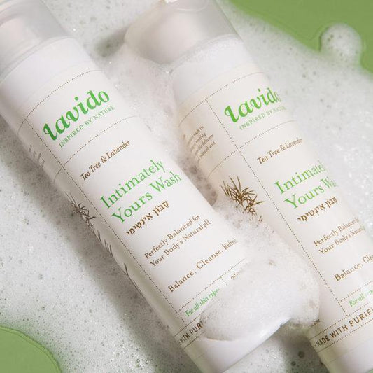 סבון לשטיפה אינטימית ™GreenAid - עץ התה ולבנדר | לבידו - Lavido - פריקפוא