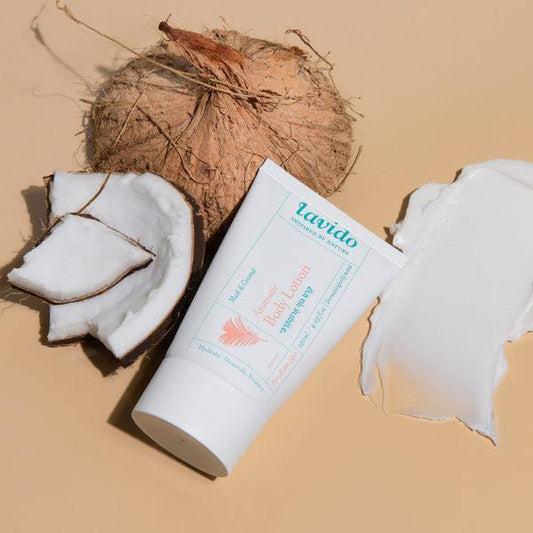 קרם גוף ארומתרפי - מאסק, חמאת שיאה וקוקוס | לבידו - Lavido - פריקפוא