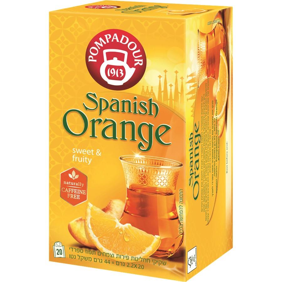 חליטת פירות וצמחים תפוז ספרדי | פומפדור - Pompadour - פריקפוא