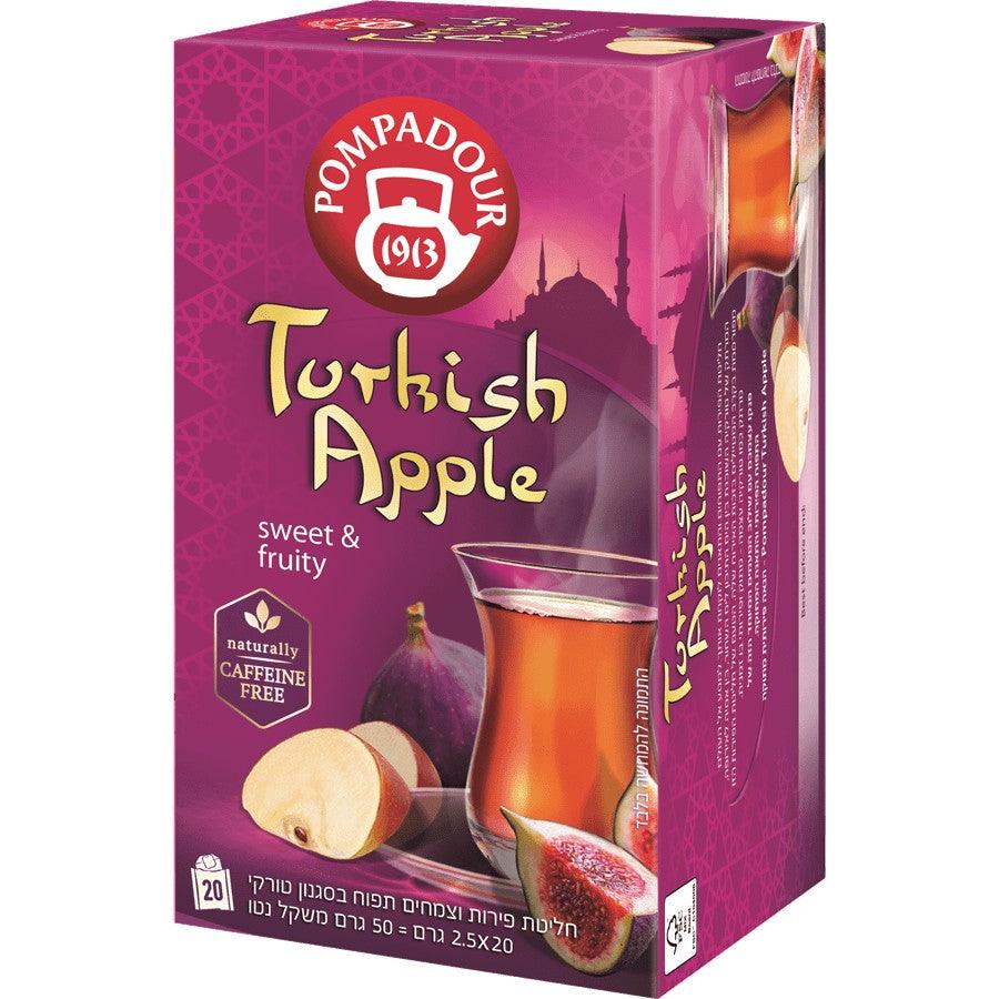 חליטת פירות וצמחים תפוח בסגנון טורקי | פומפדור - Pompadour - פריקפוא