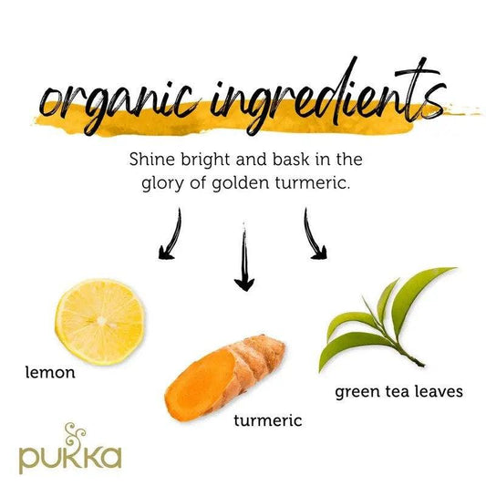 חליטת כורכום זהב | פוקה - Pukka - פריקפוא