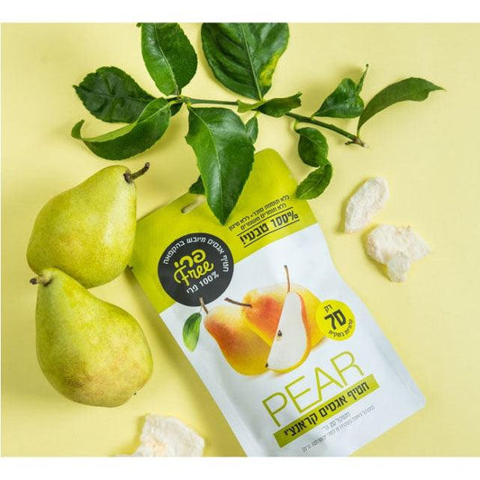 חטיף אגס קראנצ׳י | פרי FREE - T-SHAPE - פריקפוא