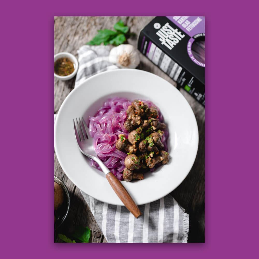 אטריות פטוצ'יני בטטה סגולה אורגנית - Just Taste - פריקפוא