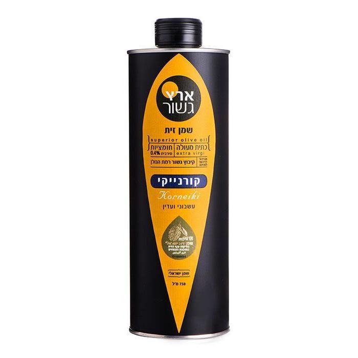 שמן זית קורנייקי 750 מ״ל - ארץ גשור - פריקפוא