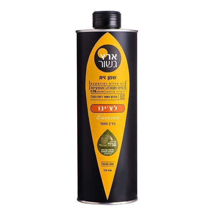שמן זית לצ'ינו 750 מ״ל-ארץ גשור-פריקפוא