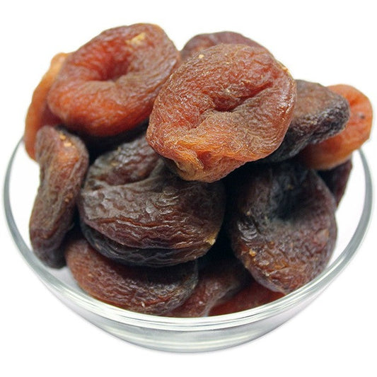 משמש טבעי חום אורגני מיובש במשקל - פריקפוא - פריקפוא