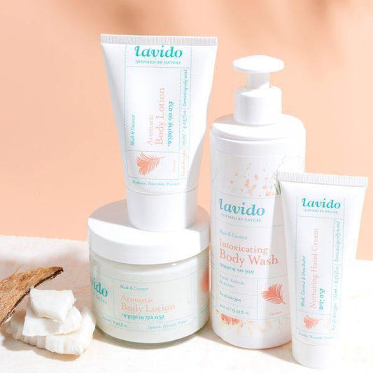 קרם ידיים ארומתרפי - מאסק, קוקוס וחמאת שיאה | לבידו - Lavido - פריקפוא