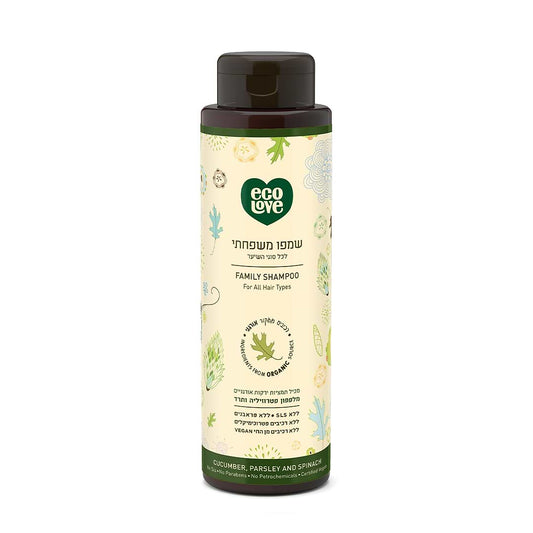 שמפו משפחתי לכל סוגי השיער - ירוק | אקולאב