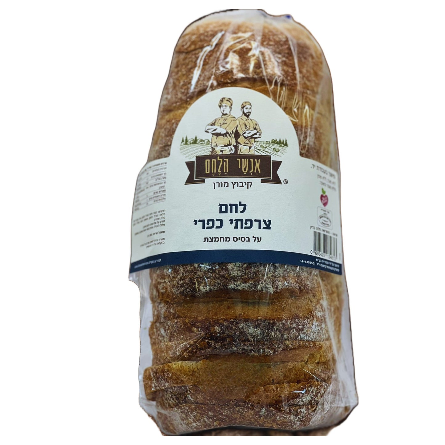 לחם מחמצת כפרי צרפתי - אנשי הלחם - פריקפוא